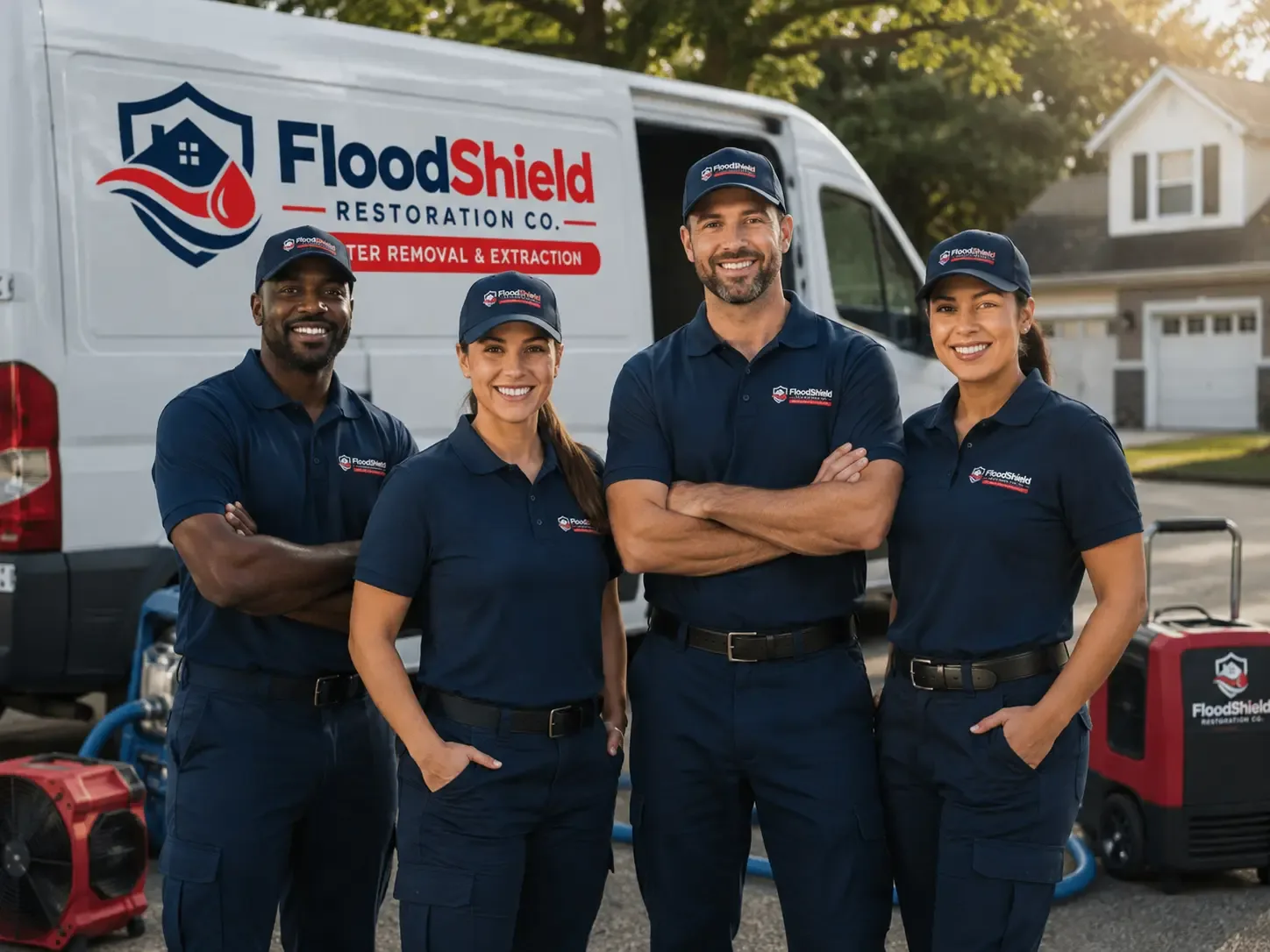 Flood Damage Restoration company in Essex, IA